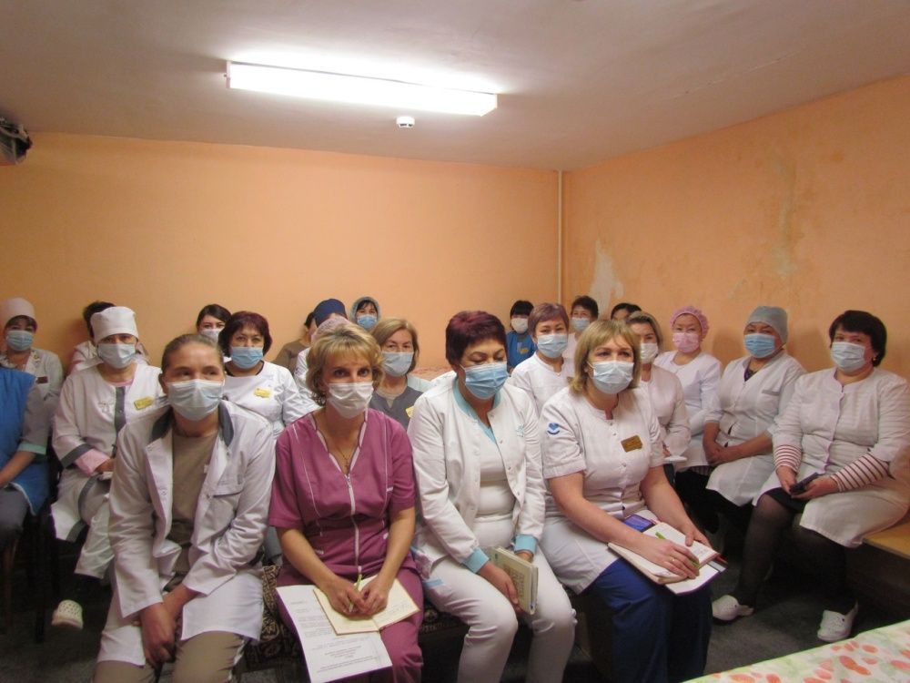 Еженедельная оперативная планерка медицинских сестер